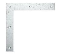 GAH Alberts GAH Alberts Équerre d'assemblage bois L 200 x H 200 mm acier brut zingué Quantité:1