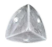 GAH Alberts GAH Alberts Équerre de caisse pour valise, L 35, l 35 H 35, S0, 8 acier jaune galvanisé Quantité:1