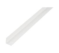 GAH Alberts GAH Alberts Profilé d'angle égal, non perforé L2000 x l25 x H25 x e1,5 mm plastique blanc Quantité:1