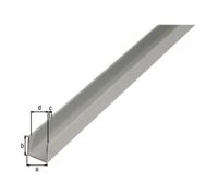 GAH Alberts GAH Alberts Profilé en U isocèle perforé L1000 x l10 x H8 mm aluminium, argenté Quantité:1