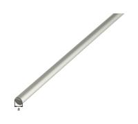 GAH Alberts GAH Alberts Tige ronde lisse, diamètre 6 mm, L1000 mm aluminium argenté anodisé Quantité:1