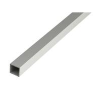 GAH Alberts GAH Alberts Tube carré lisse L1.000xI20xP20xE1,5mm Aluminium argenté anodisé Quantité:1