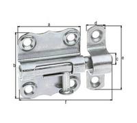 GAH Alberts GAH Alberts Verrou à loquet avec boucle fixée B35xL33mm galvanisé Quantité:1