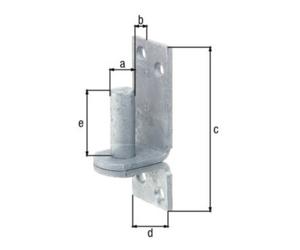 GAH Alberts Gond sur platine 16x13 mm TZN GAH Quantité:1