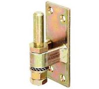 Alberts 311131 Gond à visser | réglable | passivé | cote axe Ø13 mm | platine 100 x 40 mm