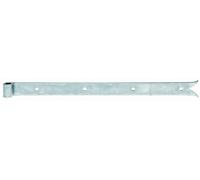 GAH Alberts Penture droite à bout queue de carpe Rolle 14 mm / 500 x 35 mm Oberflaeche: galvanisch blau verzinkt