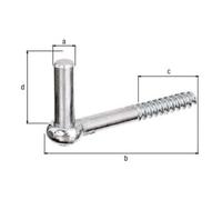 GAH Alberts Pince pour pince 13x115mm galv.jaune galv.galv.GAH Quantité:1