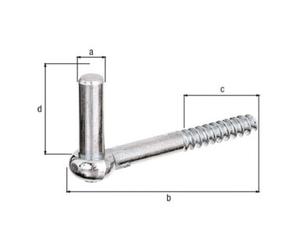 GAH Alberts Pince pour pince 13x115mm galv.jaune galv.galv.GAH Quantité:1