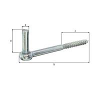 GAH Alberts Pince pour pince 13x165mm galv.jaune galv.galv.GAH Quantité:1