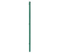 GAH-ALBERTS Poteau de clôture court avec revêtement en phosphate de zinc et plastique pour ancrage au sol avec douille à choc Vert 34 x 1155 mm Vert G