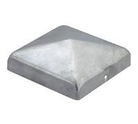 GAH Alberts poteaux Capuchon pour poteaux en bois 70 x 70 mm Plate, galvanisé 20580 5.