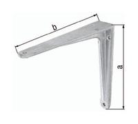 GAH Alberts Support L.300mm H.250mm Alu coulé Trgf.90kg GAH Quantité:1