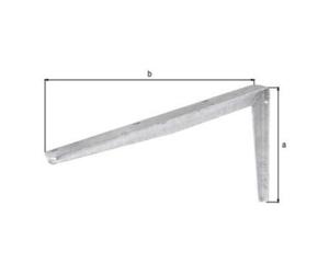 GAH Alberts Support L.550mm H.300mm STA brut TZN Trgf.110kg GAH Quantité:1