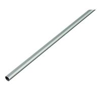 GAH-Alberts Tube rond - aluminium, couleur argent, anodisée, 1000 x 20 x 1 mm