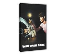 GAHCWB Impression sur toile « Wait Until Dark » - Décoration murale pour salon, chambre à coucher - 50 x 75 cm