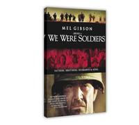 GAHCWB Impression sur toile « We Were Soldiers » - Décoration murale pour salon, chambre à coucher - 20 x 30 cm