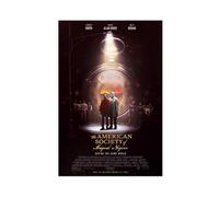 GAHCWB Poster du film American Society of Magical Negroes sur toile - Décoration murale pour salon, chambre à coucher - 60 x 90 cm