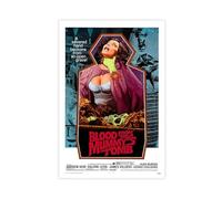 GAHCWB Poster du film Blood From The Mummy's Tomb - Décoration de chambre à coucher, bureau, chambre - Cadeau - 60 x 90 cm