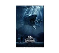 GAHCWB Poster du film Jurassic World sur toile - Décoration murale pour salon, chambre à coucher - 30 x 45 cm