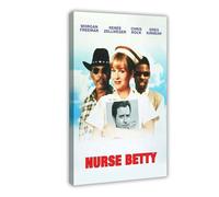 GAHCWB Poster du film Nurse Betty sur toile - Décoration murale pour salon, chambre à coucher - 50 x 75 cm
