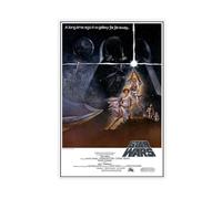 GAHCWB Poster du film Star Wars A New Hope sur toile pour décoration de chambre à coucher, bureau, chambre, cadeau (30 x 45 cm)