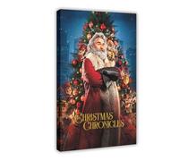 GAHCWB Poster du film The Christmas Chronicles sur toile - Décoration murale pour salon, chambre à coucher - 30 x 45 cm