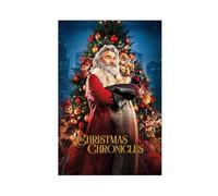GAHCWB Poster du film The Christmas Chronicles sur toile - Décoration murale pour salon, chambre à coucher - 50 x 75 cm