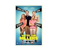 GAHCWB Poster du film We're The Millers sur toile pour décoration de chambre à coucher, bureau, chambre, cadeau 30 x 45 cm