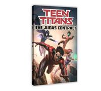 GAHCWB Poster sur toile Teen Titans The Judas Contract - Décoration murale pour salon, chambre à coucher - 30 x 45 cm