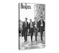 GAHCWB Poster sur toile The Beatles In London pour décoration de chambre à coucher, bureau, chambre, cadeau 30 x 45 cm