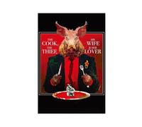 GAHCWB Poster sur toile The Cook, The Thief, His Wife & Her Lover - Décoration pour chambre à coucher, bureau, chambre - Cadeau 20 x 30 cm