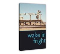 GAHCWB Poster sur toile « Wake in Fright » - Décoration murale pour salon, chambre à coucher - 30 x 45 cm