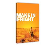 GAHCWB Poster sur toile « Wake in Fright » - Décoration murale pour salon, chambre à coucher - 40 x 60 cm