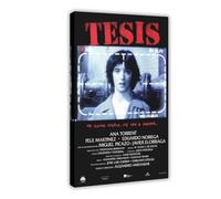 GAHCWB Tesis Poster sur toile pour chambre à coucher, bureau, chambre, cadeau 30 x 45 cm