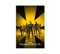 GAHCWB Thunderbolts Marvel Poster sur toile pour décoration murale de salon, chambre à coucher 40 x 60 cm