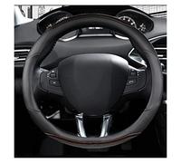 GAHELI Couvre Volant Voiture Housse Volant Voiture Fiber Carbone + Cuir pour Peugeot 208 2012-2018 308 2014-2021 2008 2013-2018 Accessoires Auto (Color : 5)