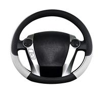 GAHELI Couvre Volant Voiture pour Toyota pour Prius 30 20 pour Prius V C Couverture Volant Voiture Cuir PU Accessoires Auto Antidérapants (Color : 7)