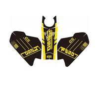 GAHQMSDG Autocollant De Réservoir Carburant Autocollant De Protection pour Réservoir De Carburant De Moto Autocollant pour R1250GS R1200GS GS R1200 R1250 LC ADV 2014 - 2022 2023(Color 2)