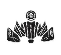 GAHQMSDG Autocollant De Réservoir Carburant pour R1200GS R 1200 GS ADV Aventure 2017-2022 Autocollant De Protection Antidérapant pour Moto Coussinet Latéral De Traction pour Réservoir(Color 2)