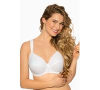 Gaia 075 Maddalena Soutien-Gorge Non-Rembourré Bonnet Coupe Pleine Motif Uni avec Fils Taille Normale - Fabriqué en UE, Blanc 2,100E