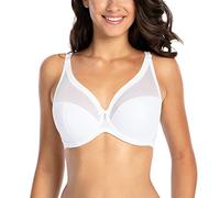 GAIA 1058 Sonia Soutien-Gorge Semi-rembourré à Rayures avec Bretelles Blanc 75 g