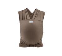 Gaia Baby Carry Écharpe de portage extensible pour bébé - 100 % coton bio - Certifié par le Hip Dysplasia Institute - Porte-bébé ergonomique (nouveau-né jusqu'à 15 kg) - Muscade