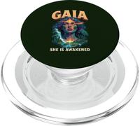 Gaia Déesse Grecque Mère Terre Nature Lover Witchy Pagan PopSockets PopGrip pour MagSafe