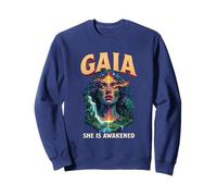 Gaia Déesse Grecque Mère Terre Nature Lover Witchy Pagan Sweatshirt