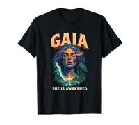 Gaia Déesse Grecque Mère Terre Nature Lover Witchy Pagan T-Shirt
