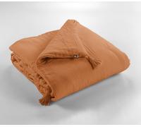 Gaïa - Edredon - Double Gaze De Coton Unie - Abricot