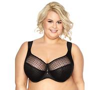Gaia Femme Soutien-Gorge Non-Rembourré Élégant Et Classique 874M Samira Maxi, Noir,100J