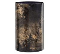 Gaia Grand bougeoir en Noir et Or