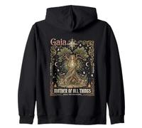 Gaia Mère Terre Arbre de Vie Déesse Mythologie Art Sweat à Capuche
