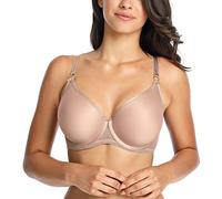 Gaia Soutien-Gorge Rembourré Classique Et Confortable 1082 Gaja, Marron,90H